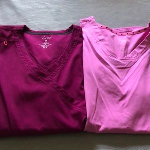 Koi and HeartSoul scrub tops